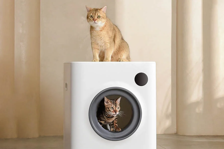 electronic cat litter