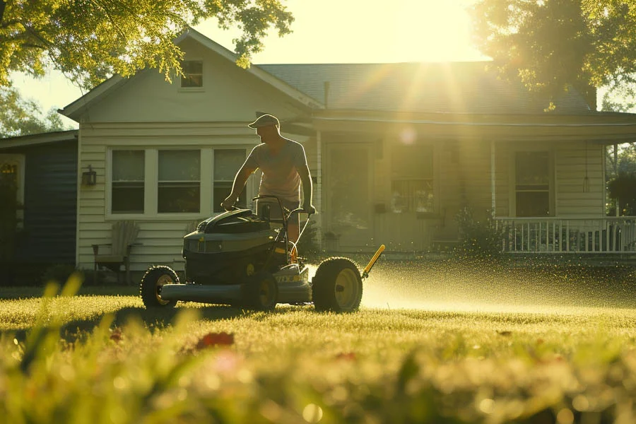 best battery push mowers